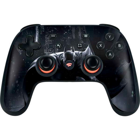 DC Comics Arkham Origins Batman In action pose Google Stadia Controller Skin