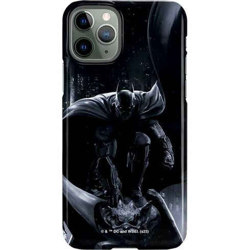 DC Comics Arkham Origins Batman In action pose iPhone 11 Pro Lite Case