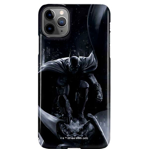 DC Comics Arkham Origins Batman In action pose iPhone 11 Pro Max Lite Case