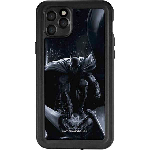 DC Comics Arkham Origins Batman In action pose iPhone 11 Pro Max Waterproof Case
