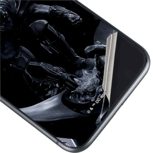 DC Comics Arkham Origins Batman In action pose iPhone 11 Skin