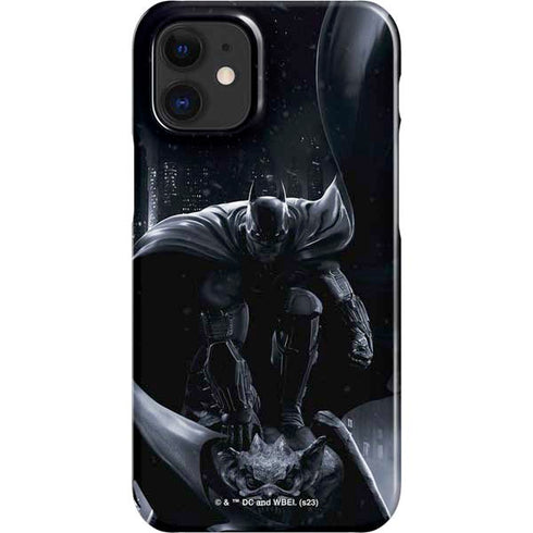 DC Comics Arkham Origins Batman In action pose iPhone 12 Mini Lite Case