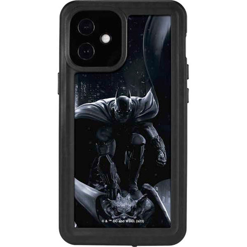 DC Comics Arkham Origins Batman In action pose iPhone 12 Mini Waterproof Case