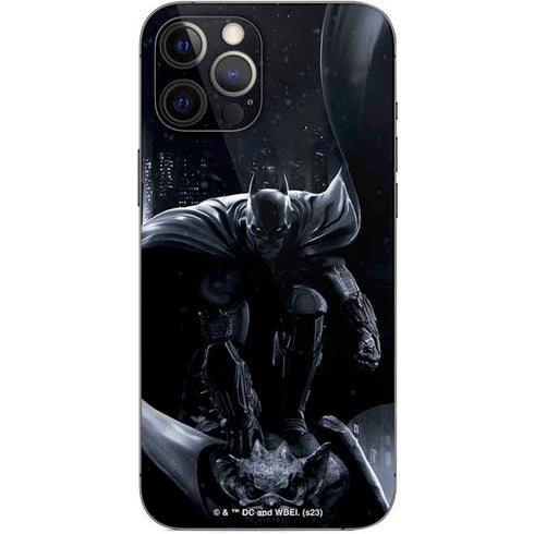 DC Comics Arkham Origins Batman In action pose iPhone 12 Pro Max Skin