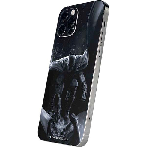 DC Comics Arkham Origins Batman In action pose iPhone 12 Pro Max Skin