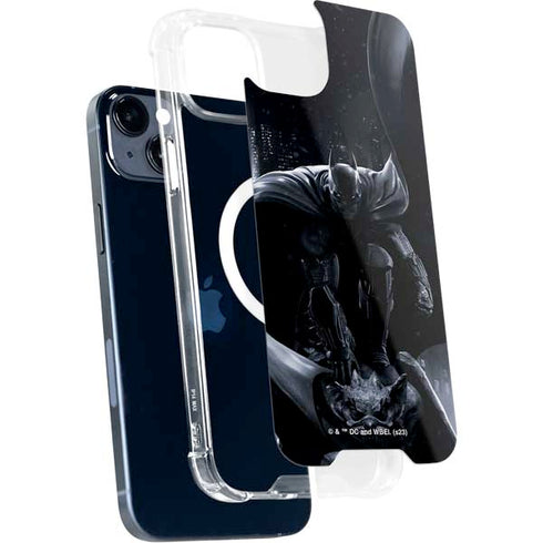 DC Comics Arkham Origins Batman In action pose iPhone 13 MagSafe Case