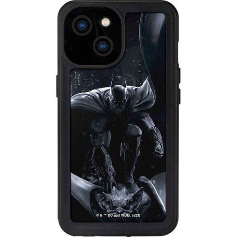 DC Comics Arkham Origins Batman In action pose iPhone 13 Mini Waterproof Case