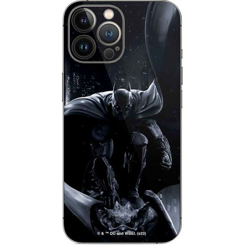 DC Comics Arkham Origins Batman In action pose iPhone 13 Pro Max Skin