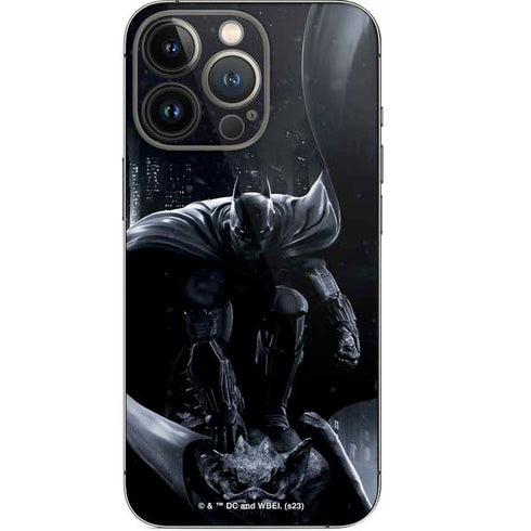 DC Comics Arkham Origins Batman In action pose iPhone 13 Pro Skin