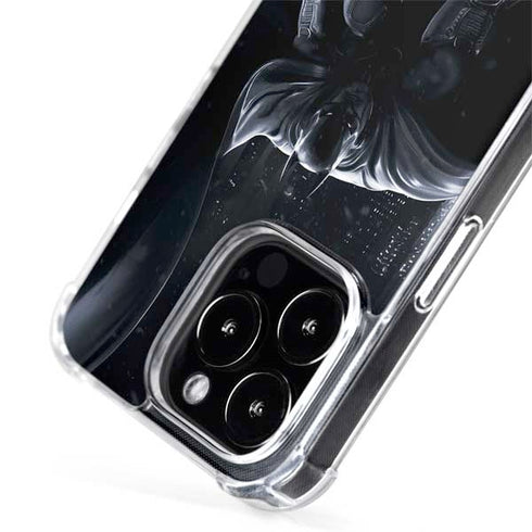 DC Comics Arkham Origins Batman In action pose iPhone 15 Pro MagSafe Case