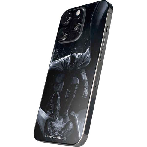 DC Comics Arkham Origins Batman In action pose iPhone 14 Pro Max Skin
