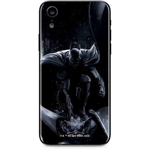 DC Comics Arkham Origins Batman In action pose iPhone XR Skin