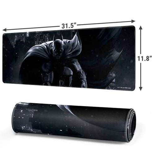 DC Comics Arkham Origins Batman In action pose Gaming Mouse Pad