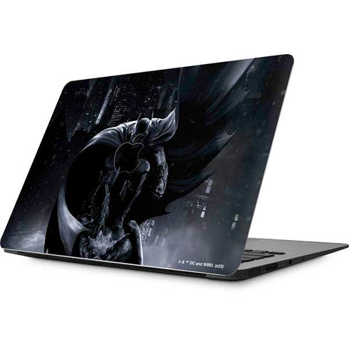 DC Comics Arkham Origins Batman In action pose Apple MacBook Skin