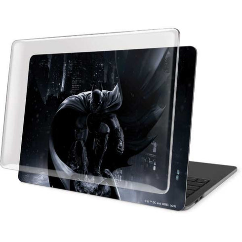 DC Comics Arkham Origins Batman In action pose MacBook Pro 15in (2016-19) Case plus Skin