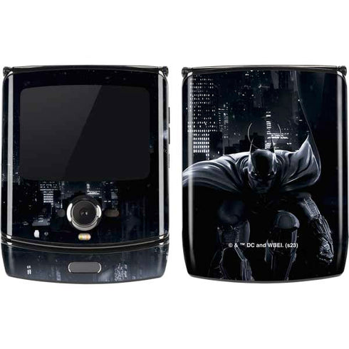 DC Comics Arkham Origins Batman In action pose Motorola RAZR Skin
