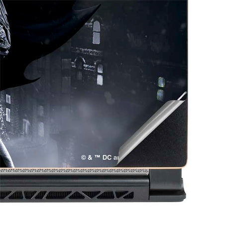 DC Comics Arkham Origins Batman In action pose MSI GS65 Stealth Laptop Skin