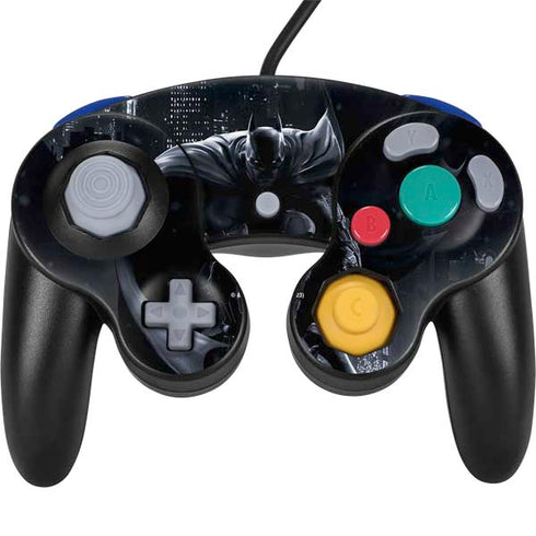 DC Comics Arkham Origins Batman In action pose Nintendo GameCube Controller Skin
