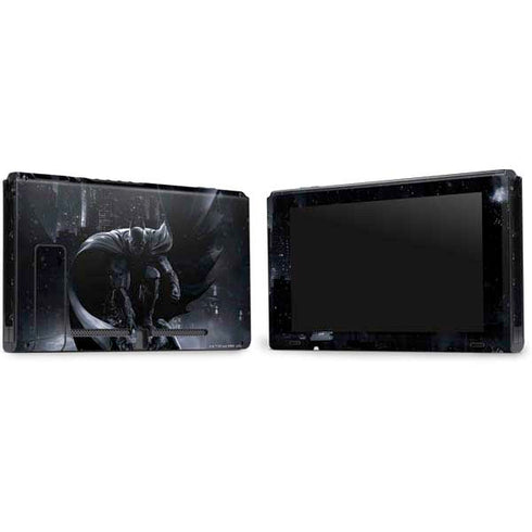 DC Comics Arkham Origins Batman In action pose Nintendo Switch Bundle Skin