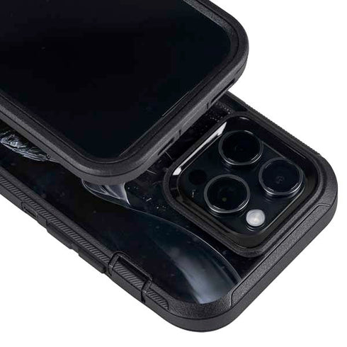 DC Comics Arkham Origins Batman In action pose Otterbox Defender iPhone Skin