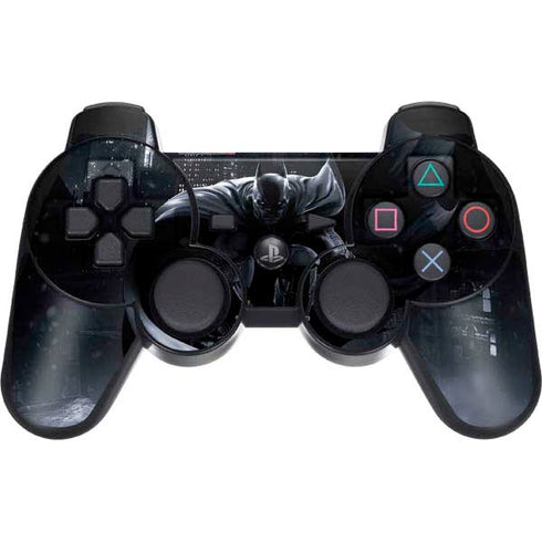 DC Comics Arkham Origins Batman In action pose PS3 Dual Shock wireless controller Skin