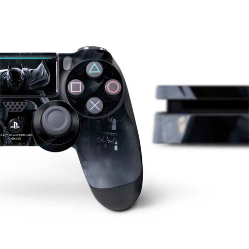 DC Comics Arkham Origins Batman In action pose PS4 Slim Bundle Skin