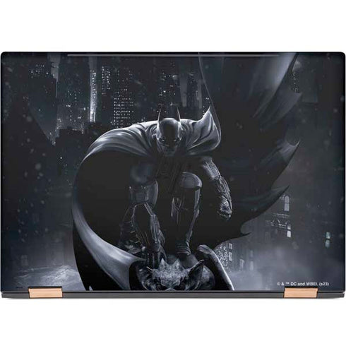 DC Comics Arkham Origins Batman In action pose HP Spectre Skin