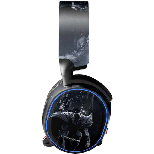 DC Comics Arkham Origins Batman In action pose SteelSeries Arctis 5 Skin