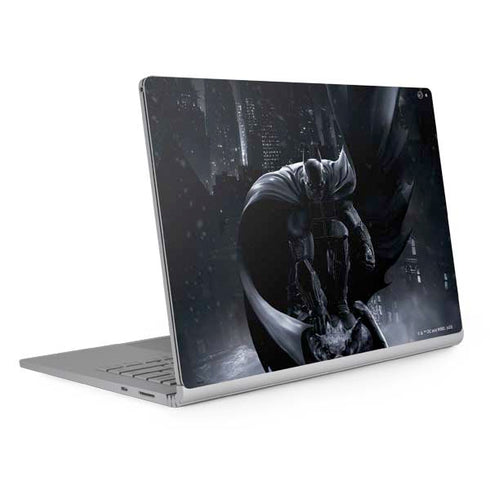 DC Comics Arkham Origins Batman In action pose Surface Book 2 15in Skin