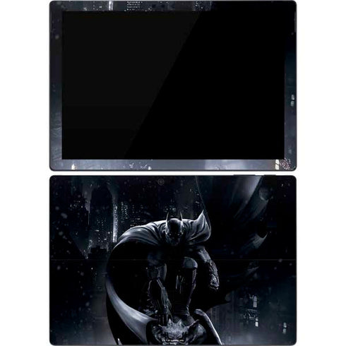 DC Comics Arkham Origins Batman In action pose Surface Pro 7 Skin