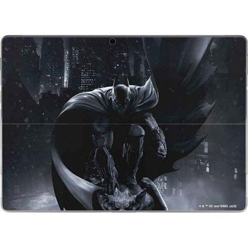DC Comics Arkham Origins Batman In action pose Surface Pro 9 Skin