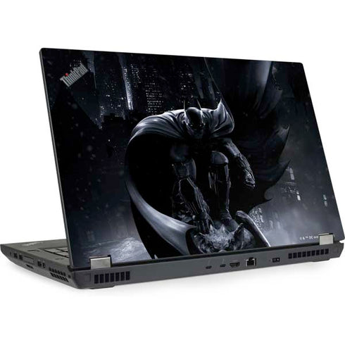 DC Comics Arkham Origins Batman In action pose Lenovo ThinkPad Skin