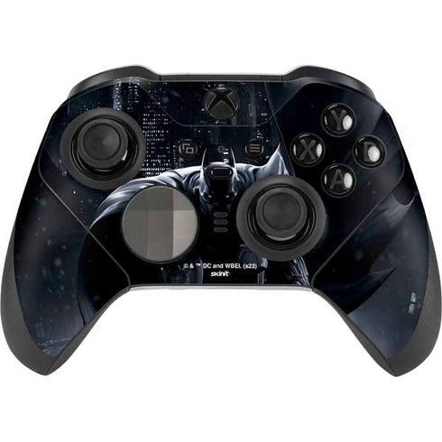 DC Comics Arkham Origins Batman In action pose Xbox Elite Wireless Controller Series 2 Skin