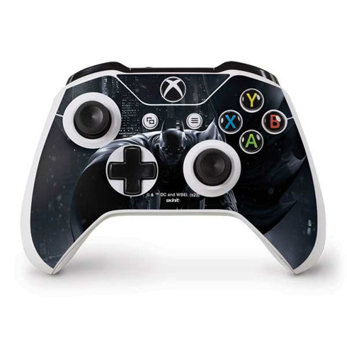 DC Comics Arkham Origins Batman In action pose Xbox One S Controller Skin