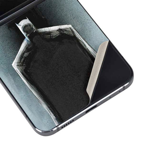 DC Comics Batman Black Mirror Cover #1 Galaxy Z Flip5 5G Skin