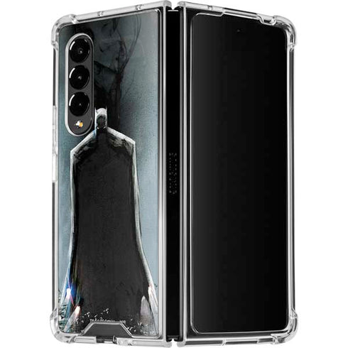 DC Comics Batman Black Mirror Cover #1 Galaxy Z Fold4 5G Clear Case