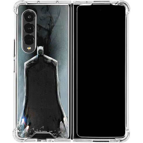 DC Comics Batman Black Mirror Cover #1 Galaxy Z Fold4 5G Clear Case