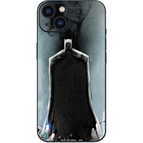 DC Comics Batman Black Mirror Cover #1 iPhone 15 Plus Skin