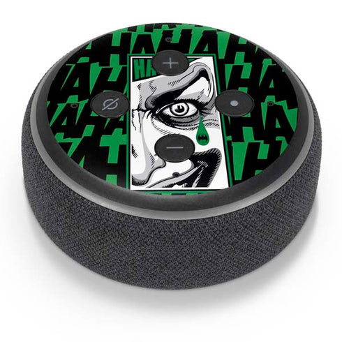 DC Comics The Joker Teardrop Card Amazon Echo Dot Skin