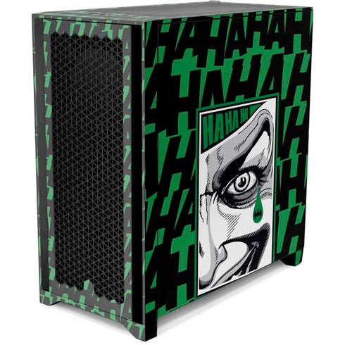DC Comics The Joker Teardrop Card Corsair 4000D Tempered Glass Mid-Tower ATX Case Skin