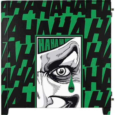 DC Comics The Joker Teardrop Card Corsair 4000D Tempered Glass Mid-Tower ATX Case Skin