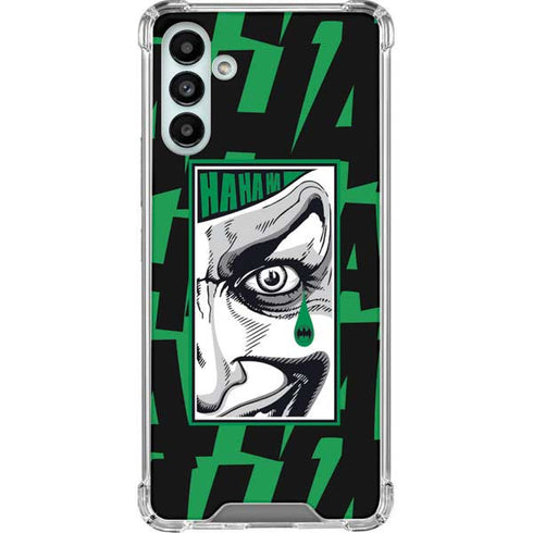 DC Comics The Joker Teardrop Card Galaxy A13 5G Clear Case