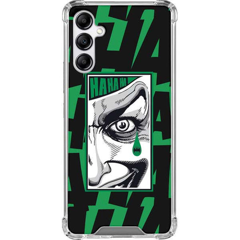 DC Comics The Joker Teardrop Card Galaxy A14 5G Clear Case