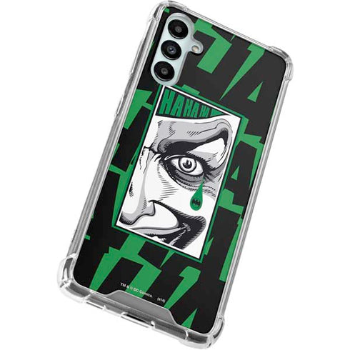DC Comics The Joker Teardrop Card Galaxy A14 5G Clear Case
