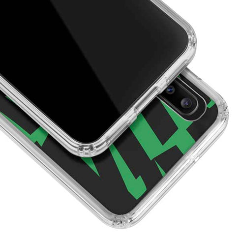 DC Comics The Joker Teardrop Card Galaxy A30 Clear Case