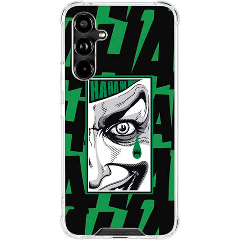 DC Comics The Joker Teardrop Card Galaxy A54 5G Clear Case