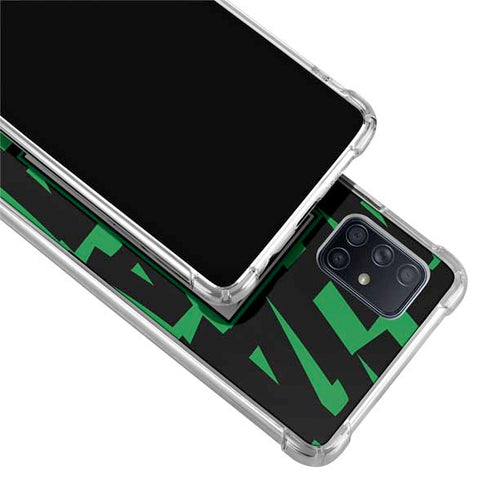 DC Comics The Joker Teardrop Card Galaxy A71 5G Clear Case