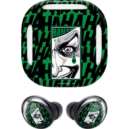 DC Comics The Joker Teardrop Card Galaxy Buds Pro Skin