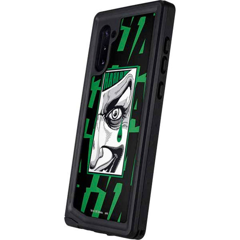 DC Comics The Joker Teardrop Card Galaxy Note 10 Waterproof Case
