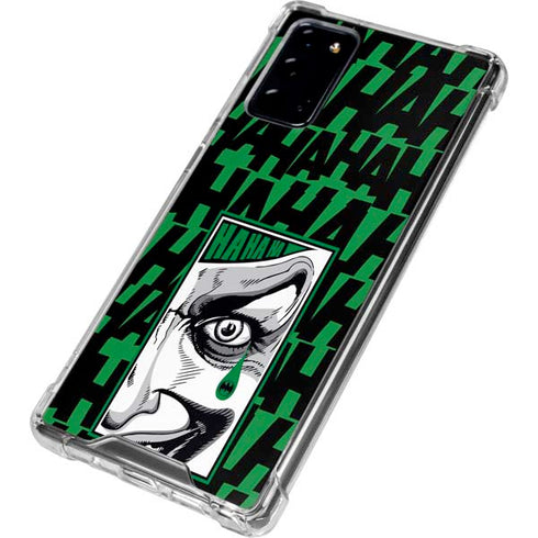 DC Comics The Joker Teardrop Card Galaxy Note20 5G Clear Case